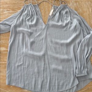 Ramy Brook Women's Gigi Cold Shoulder Top - Gray XS